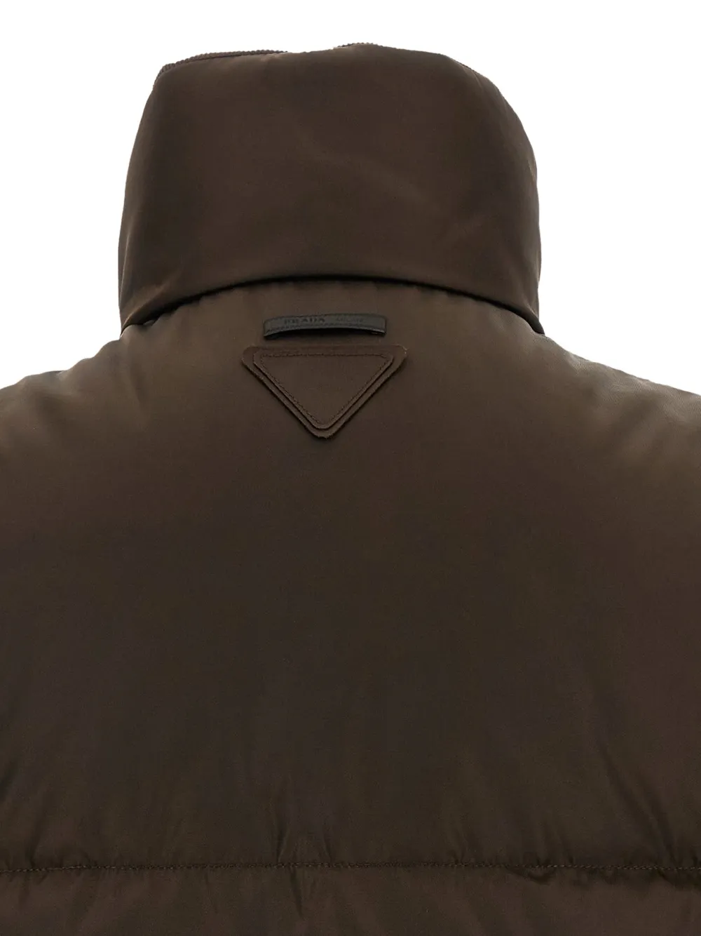 Prada Re-Nylon bodywarmer Bruin