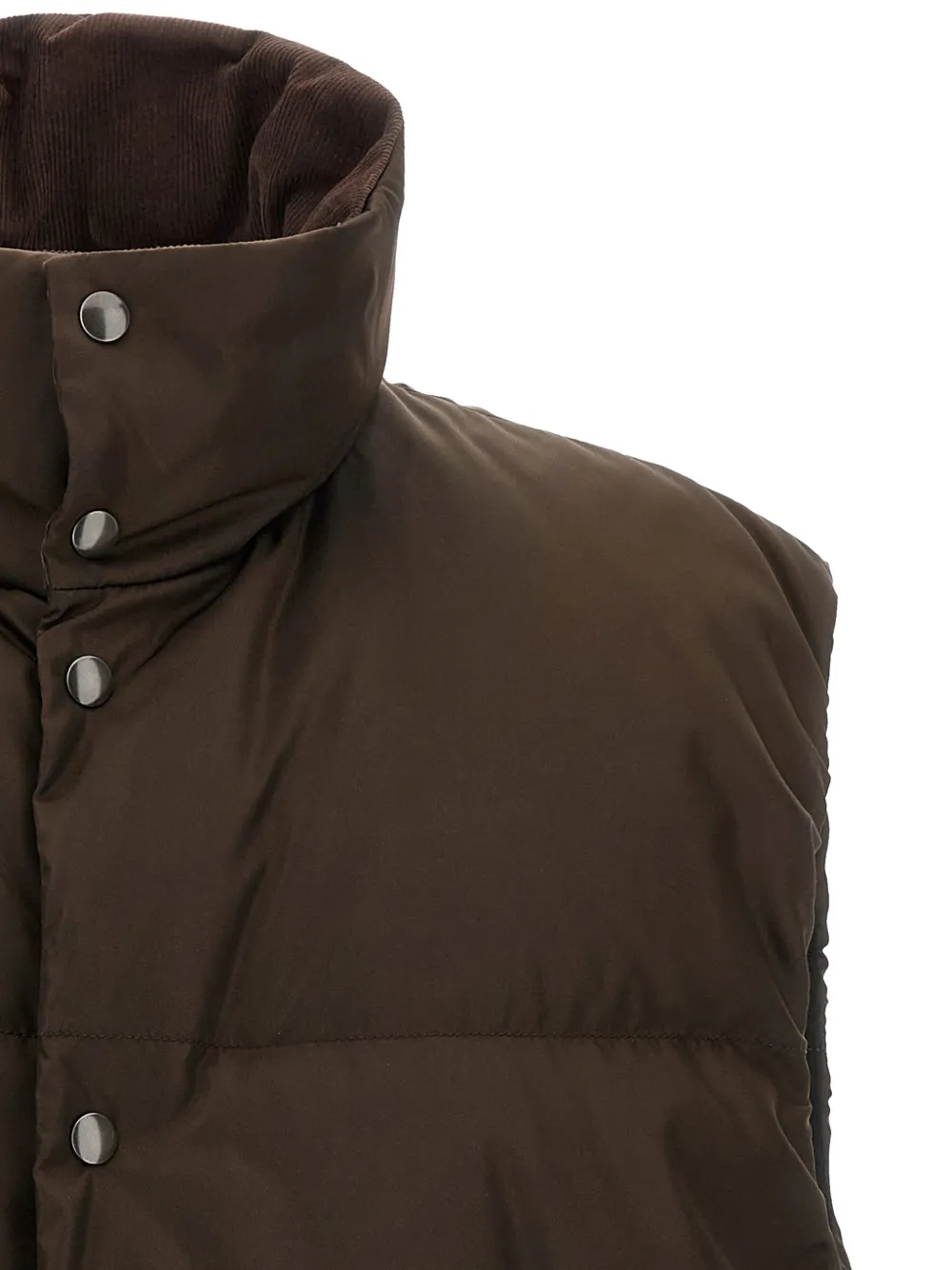 Prada Re-Nylon bodywarmer Bruin