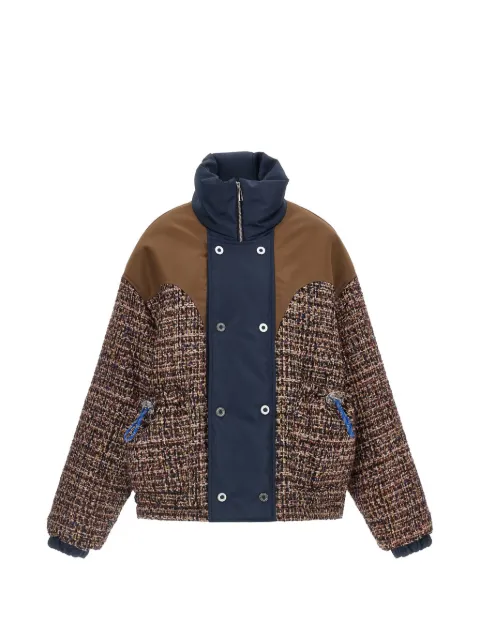 MARBELL Kate panelled tweed jacket