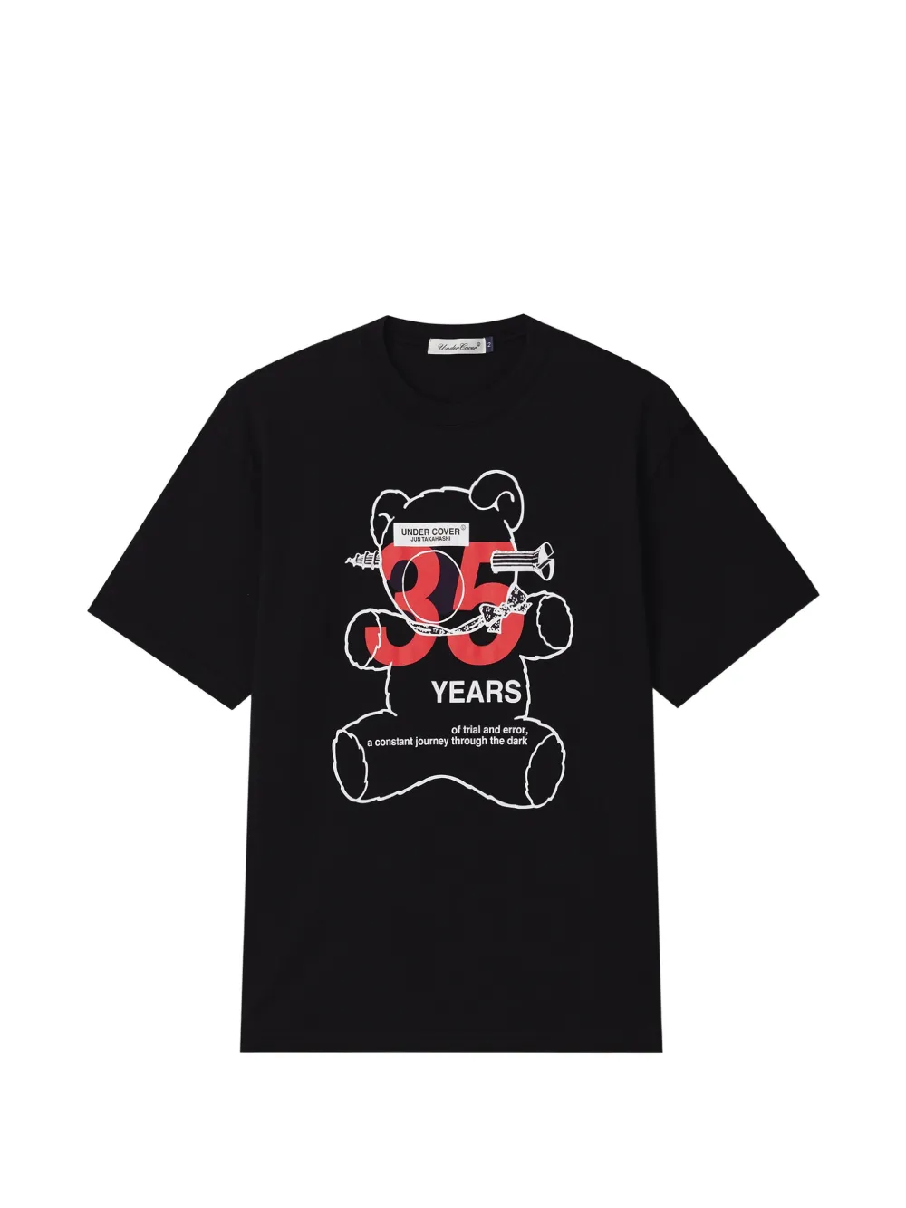 Undercover T-shirt met grafische print Zwart