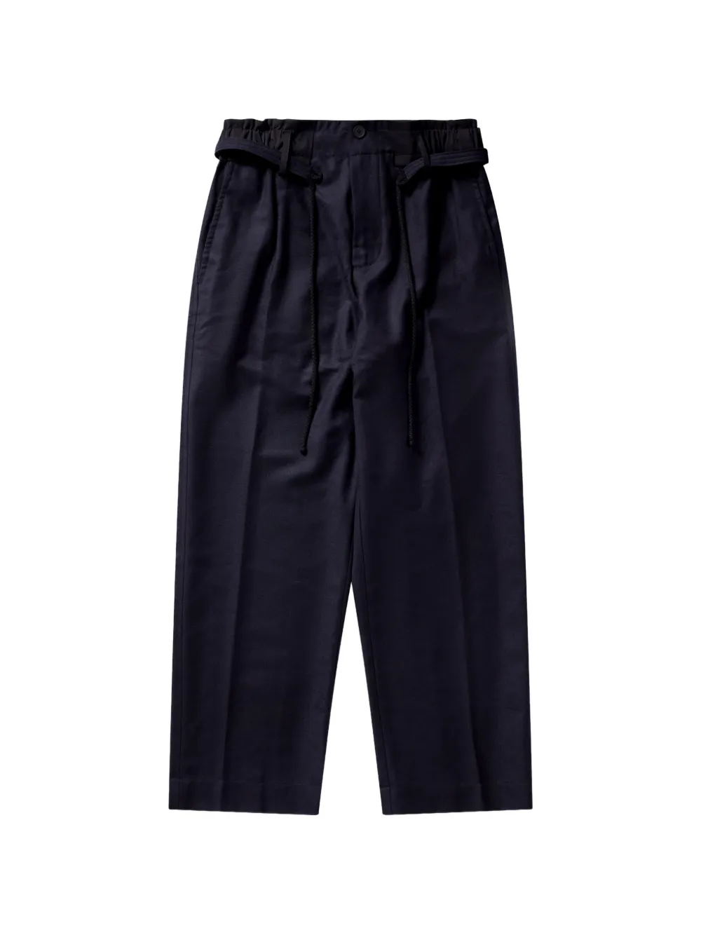 Craig Green belted wool trousers - Noir