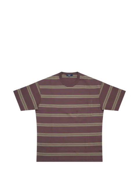 Comme des Garçons Homme playera con rayas estampadas