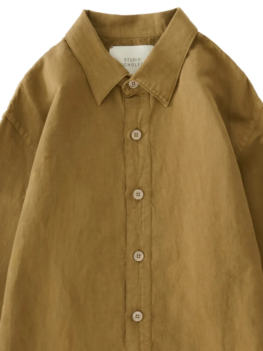 Studio Nicholson Hithe overhemd met lange mouwen Beige