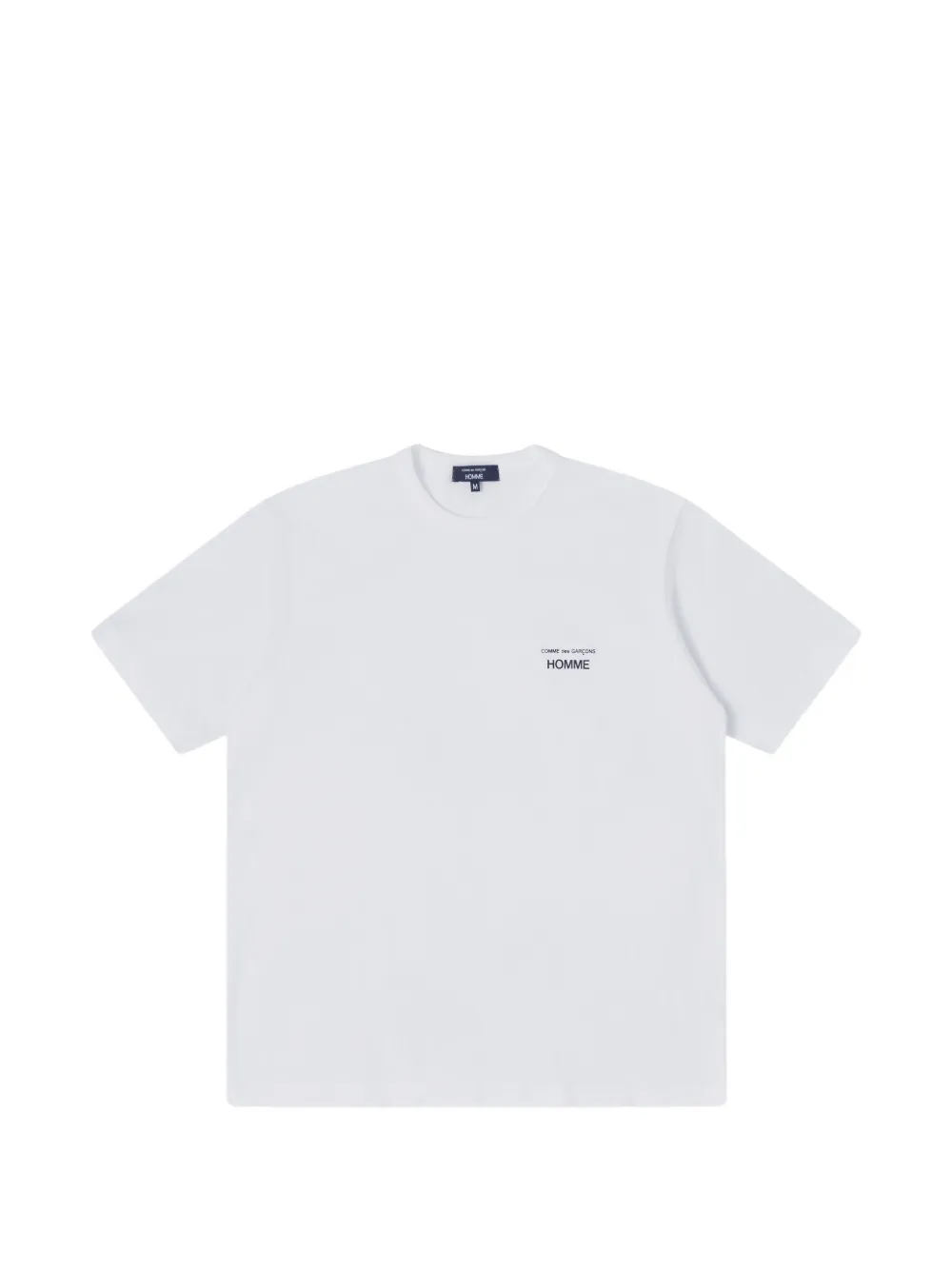 Comme des Garçons Homme Katoenen T-shirt met logoprint Wit