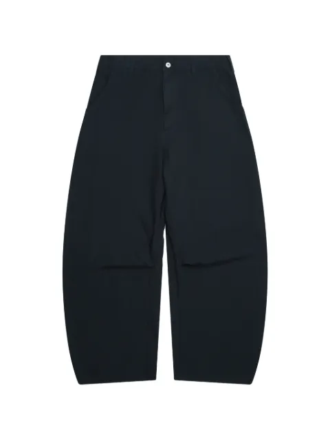 Comme des Garçons Homme garment-treated serge trousers
