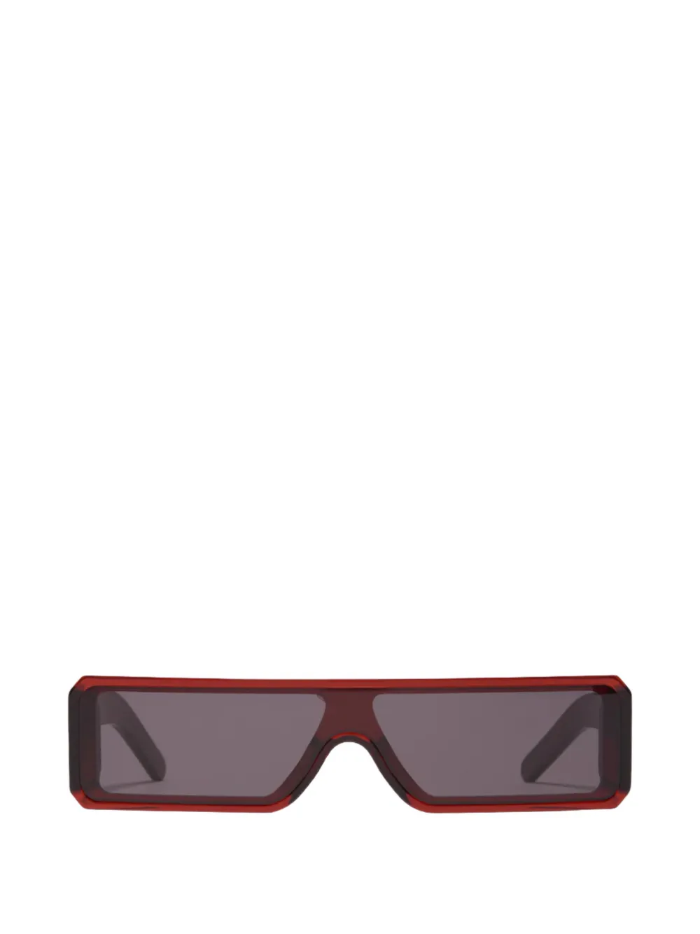 Rick Owens geometric-frame sunglasses - Rouge Rick Owens geometric-frame sunglasses - Rouge