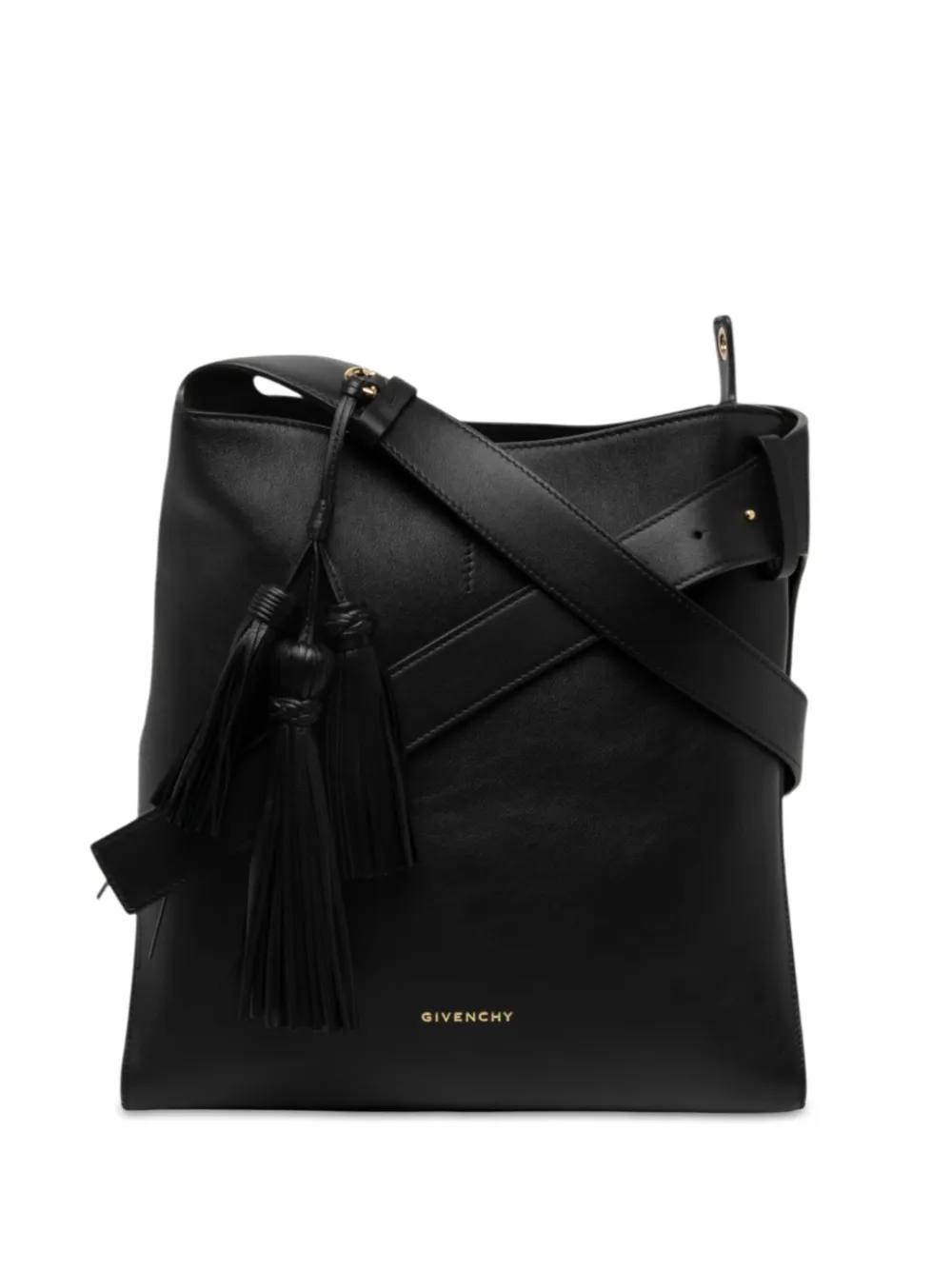 Givenchy Pre-Owned 2010-2026 Medium Leather Belted shoulder bag - Nero