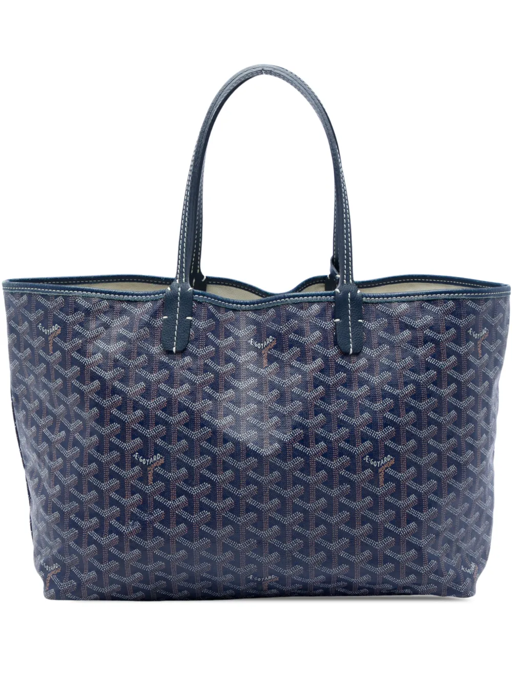 Goyard Pre-Owned 2018 Goyardine Saint Louis PM tote bag - Bleu Goyard Pre-Owned 2018 Goyardine Saint Louis PM tote bag - Bleu