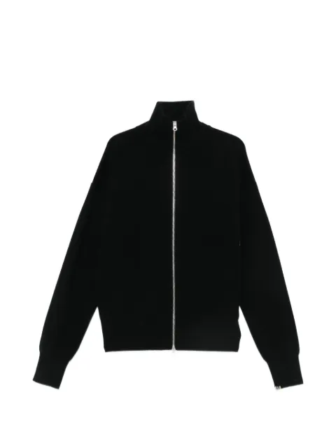 extreme cashmere 하이 넥 집업 가디건