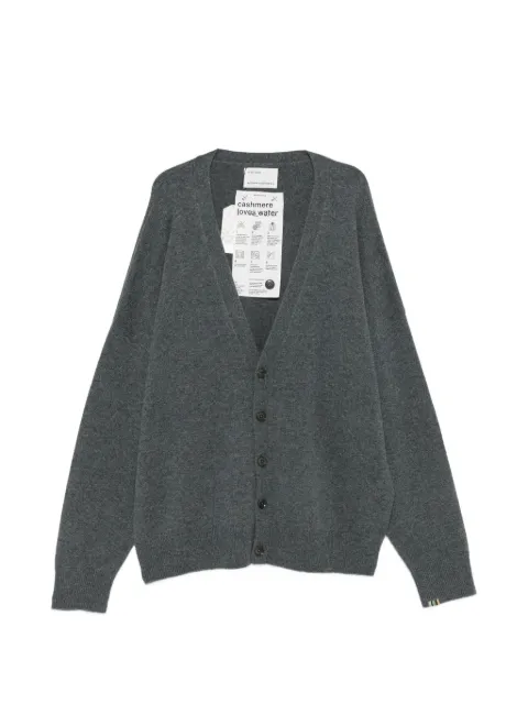 extreme cashmere cárdigan con cuello en V