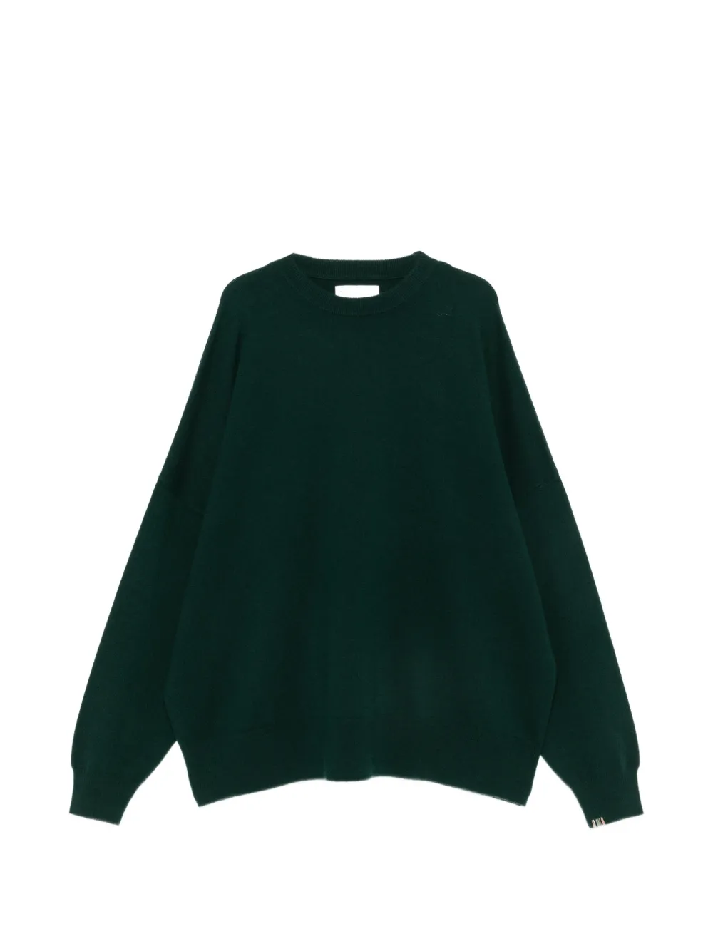 Extreme cashmere Juna crew-neck sweater Groen