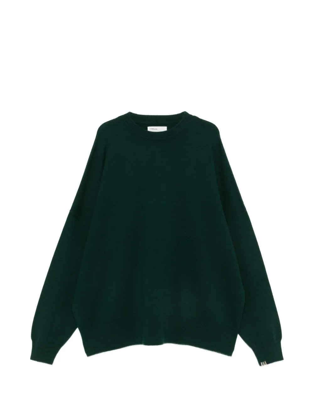 Extreme cashmere Juna crew-neck sweater Groen