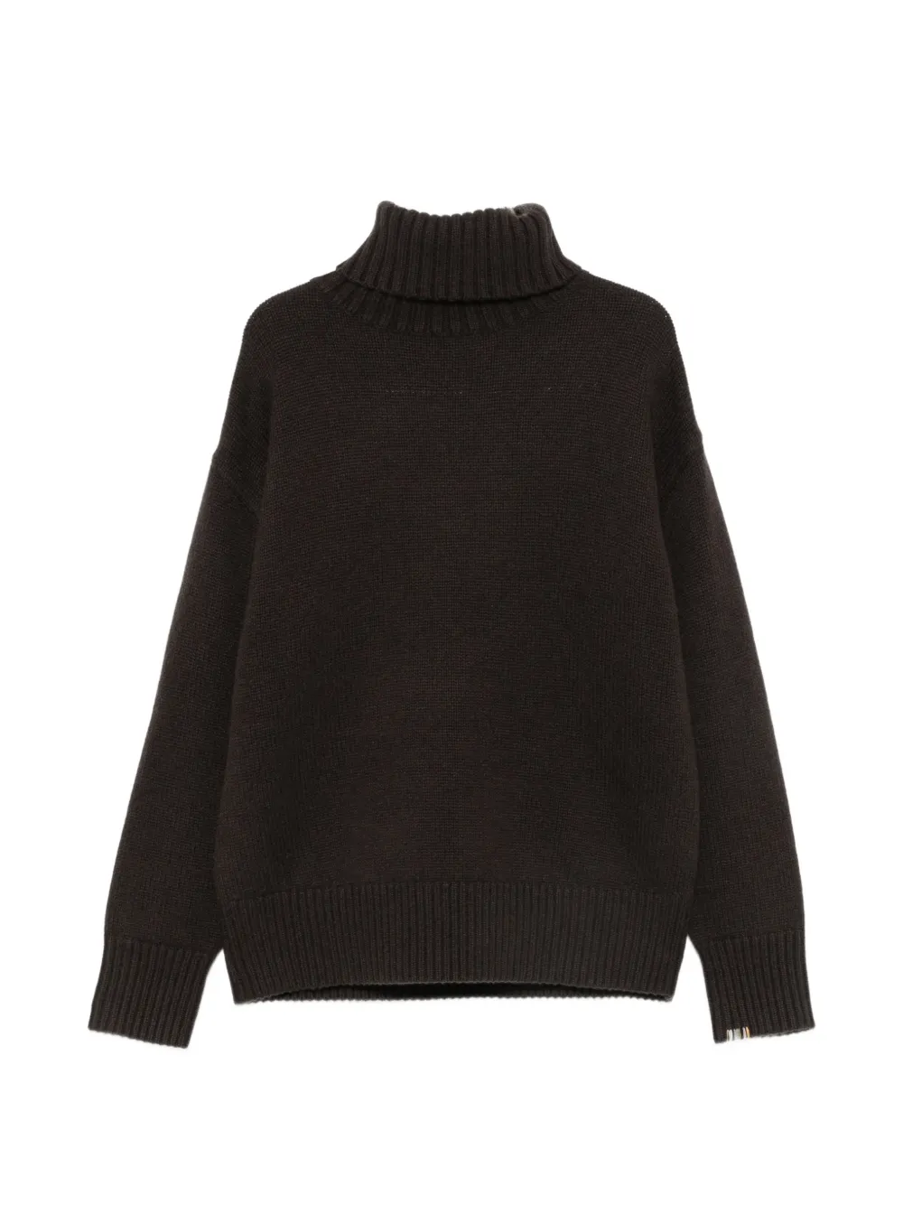 extreme cashmere Oversize Xtra 20 roll-neck sweater - Braun