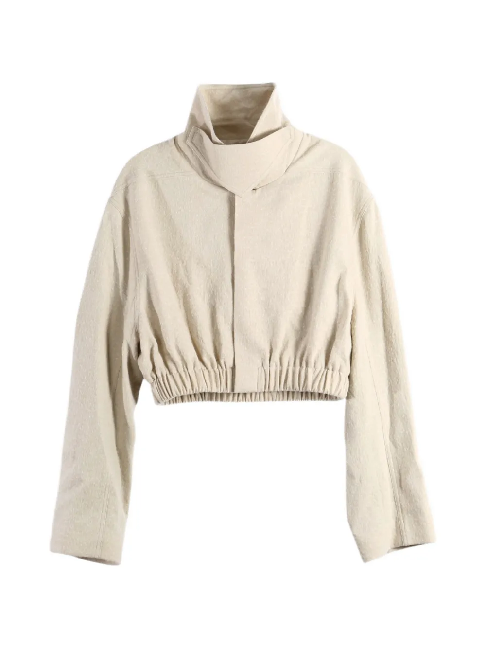 Rick Owens collared Mac shirt Beige