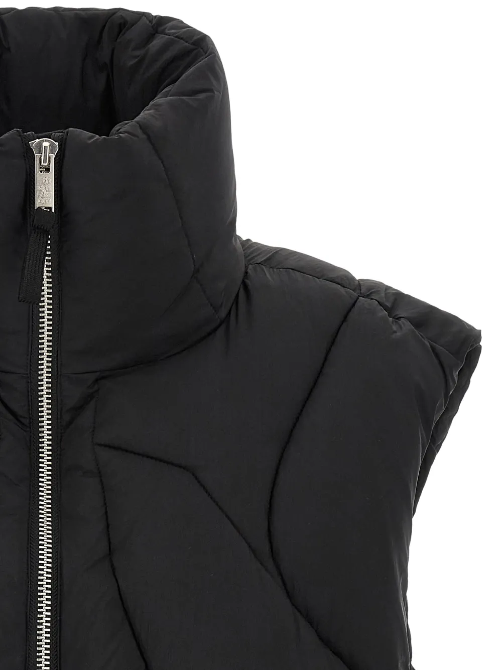 Thom Krom Anatomisch gewatteerde bodywarmer Zwart