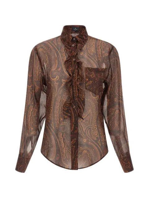 ETRO Paisley silk shirt