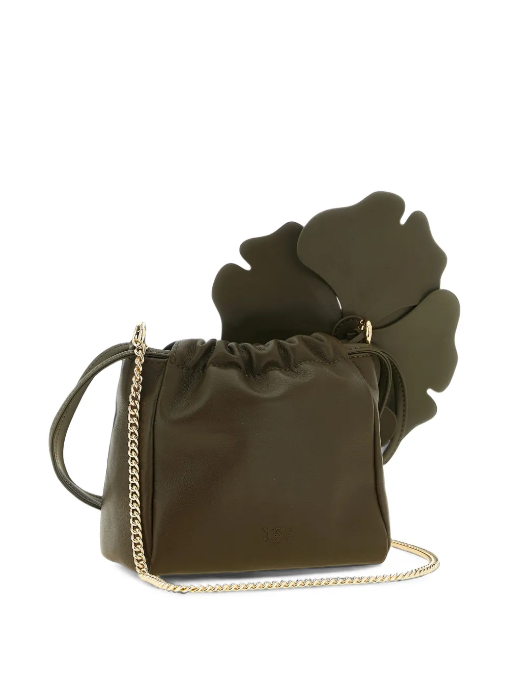PINKO Love Birds Flower schoudertas Groen
