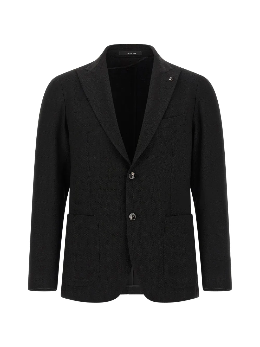 Tagliatore Montecarlo peak-lapel blazer - Schwarz