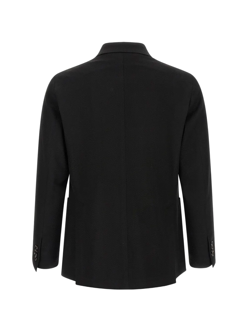 Tagliatore Montecarlo blazer met puntige revers Zwart