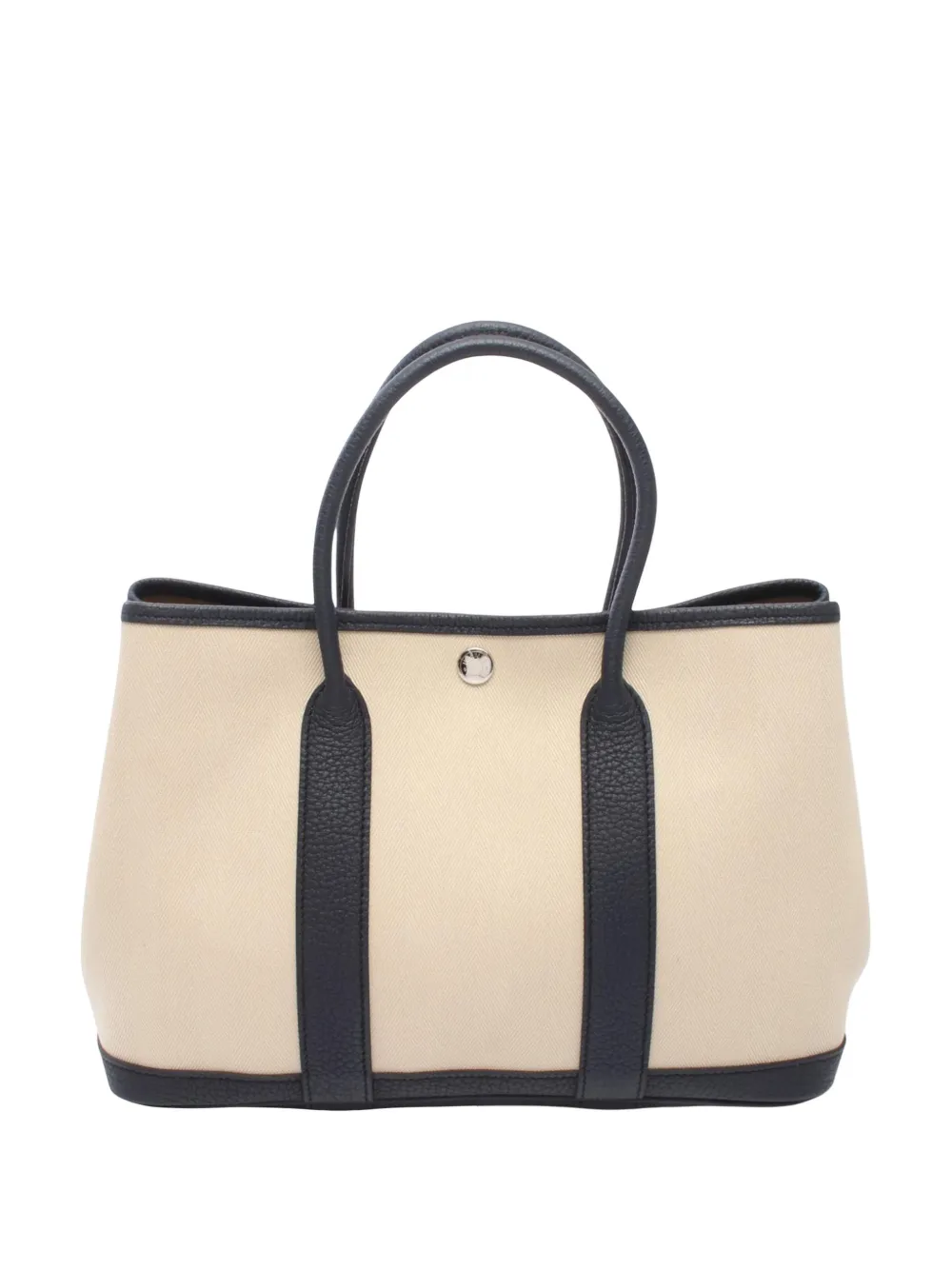 Hermès Pre-Owned 2019 Toile and Negonda Garden Party TPM handbag - Neutrals