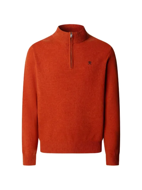 Hackett London London quarter-zip lambswool sweater