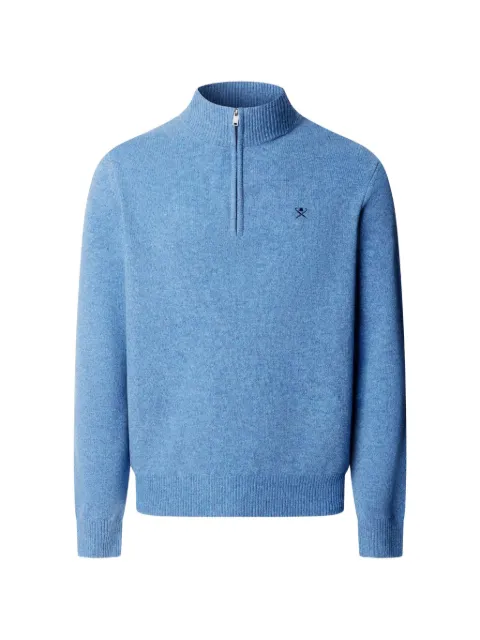 Hackett London London quarter-zip lambswool sweater