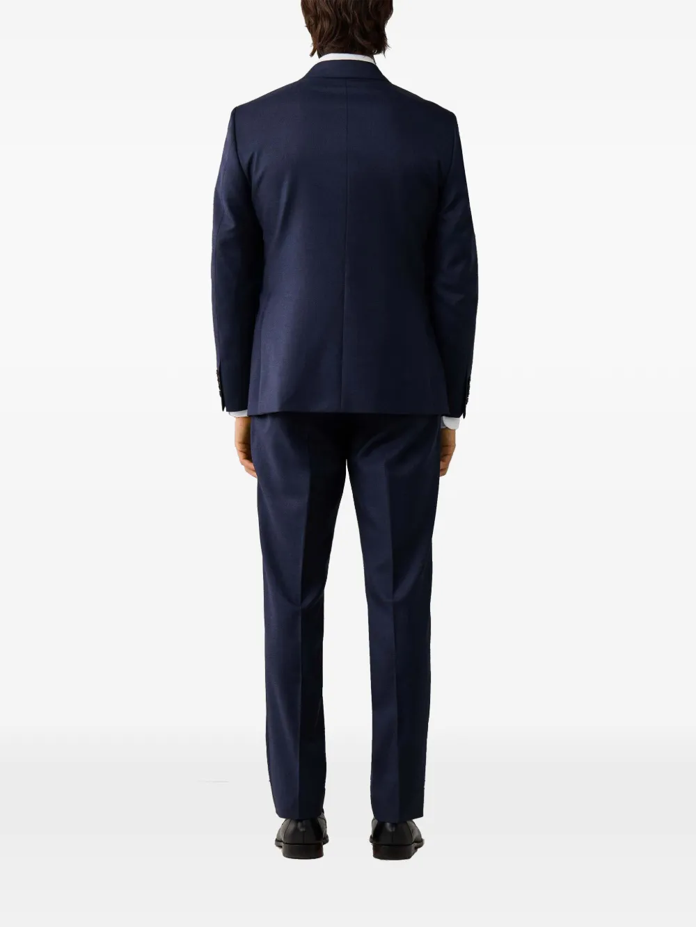 Hackett London Belgravia wollen blazer Blauw