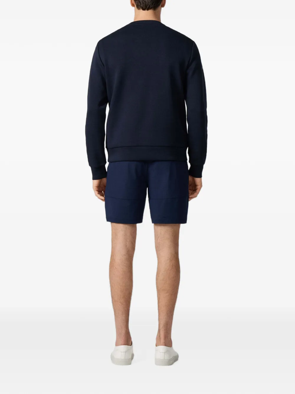 Hackett London Sweater met logoprint Blauw