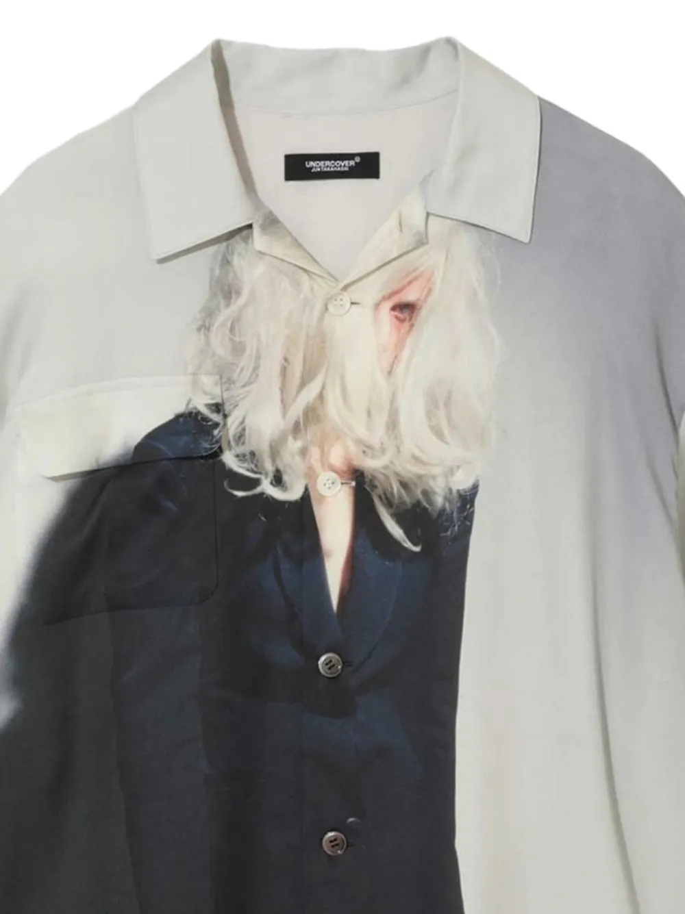 Undercover Cindy Sherman overhemd met lange mouwen Beige