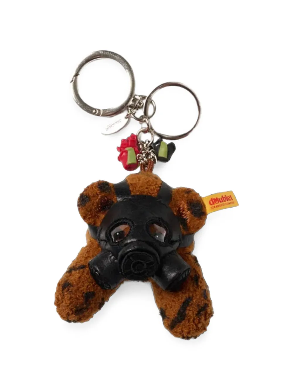 Doublet Gas Mask Bear sleutelhanger Bruin