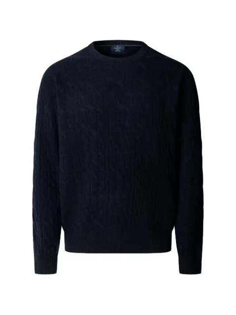 Hackett London London cable-knit lambswool sweater