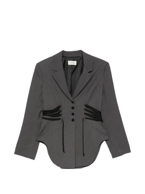 VICOLO lace-up blazer