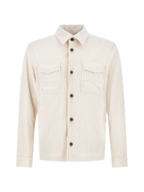 Herno corduroy shirt jacket