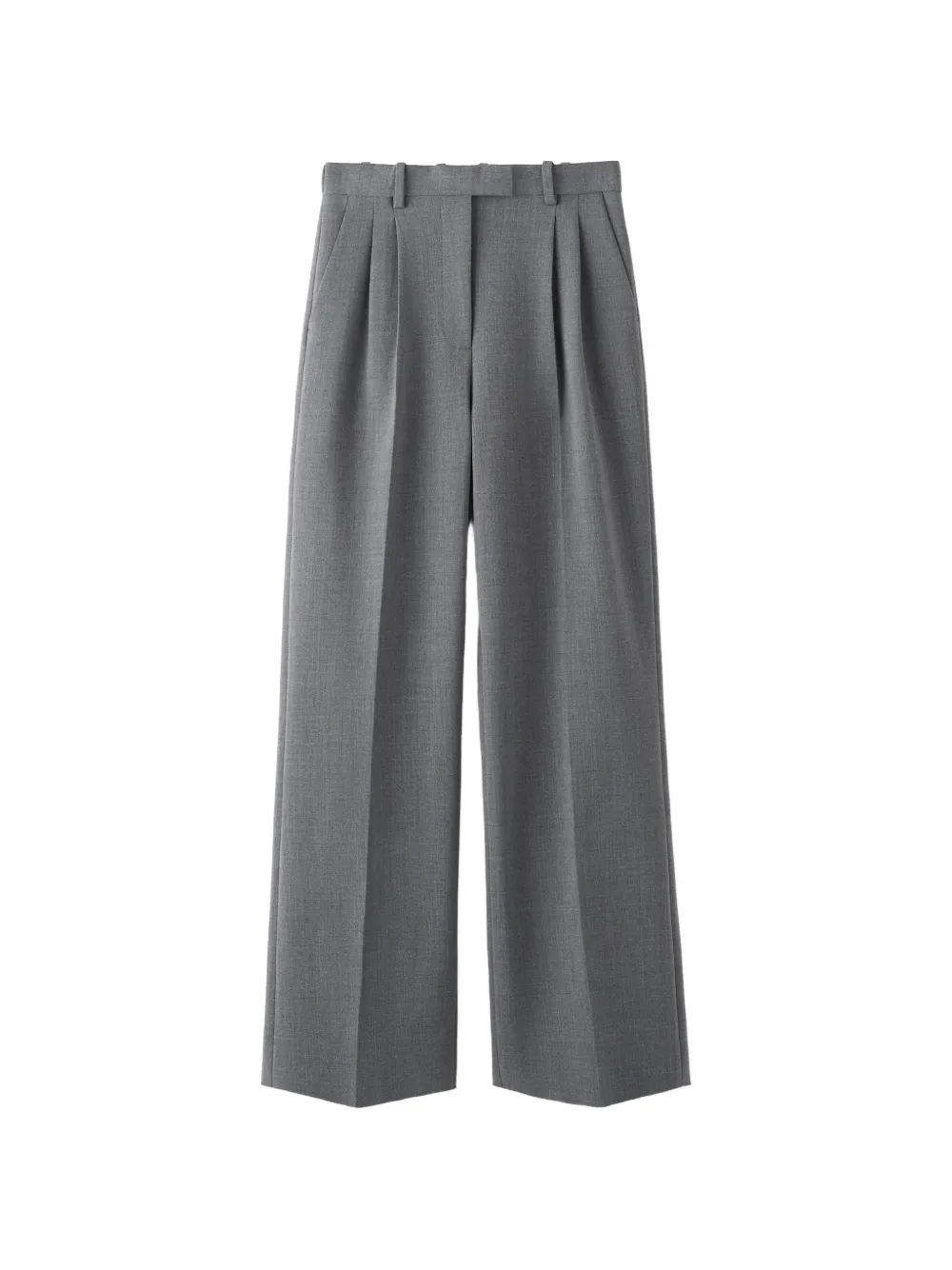 Almada Label Amel Tailored Trousers In Gray