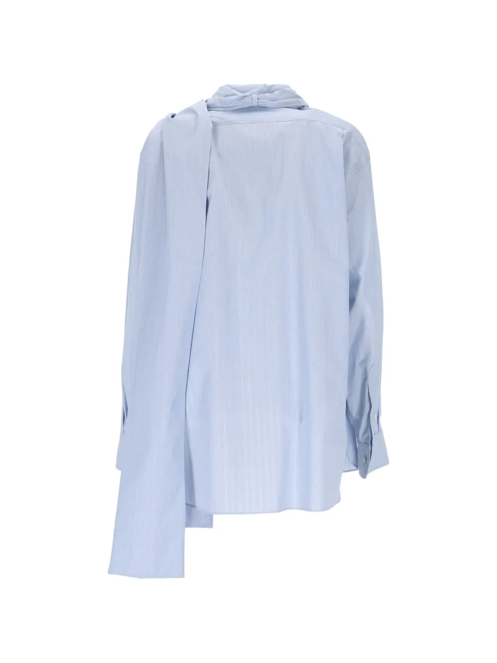 The Erose Salvador blouse met sjaaldetail Blauw