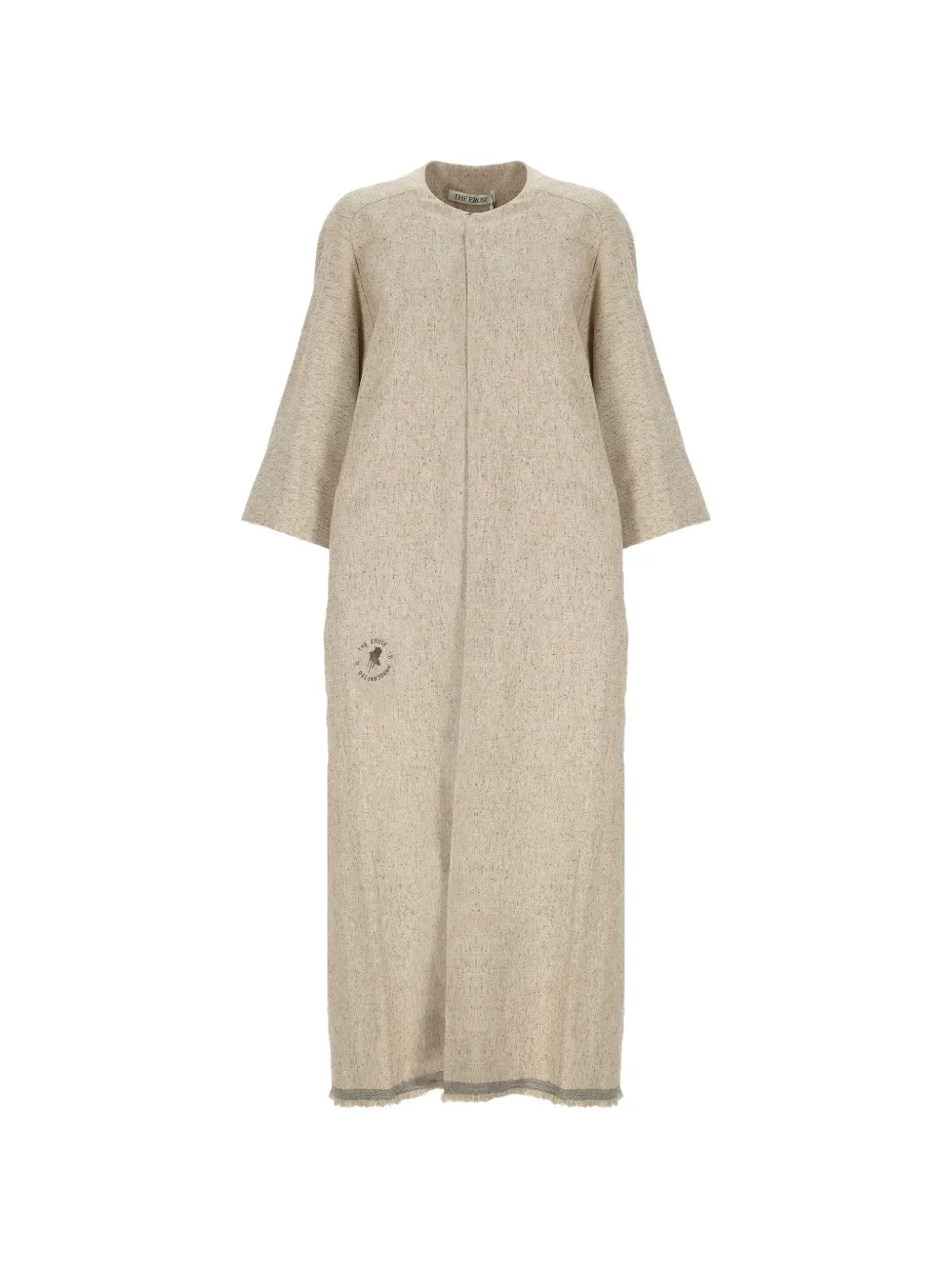 The Erose Archaic tassel-detail coat - Tons neutres