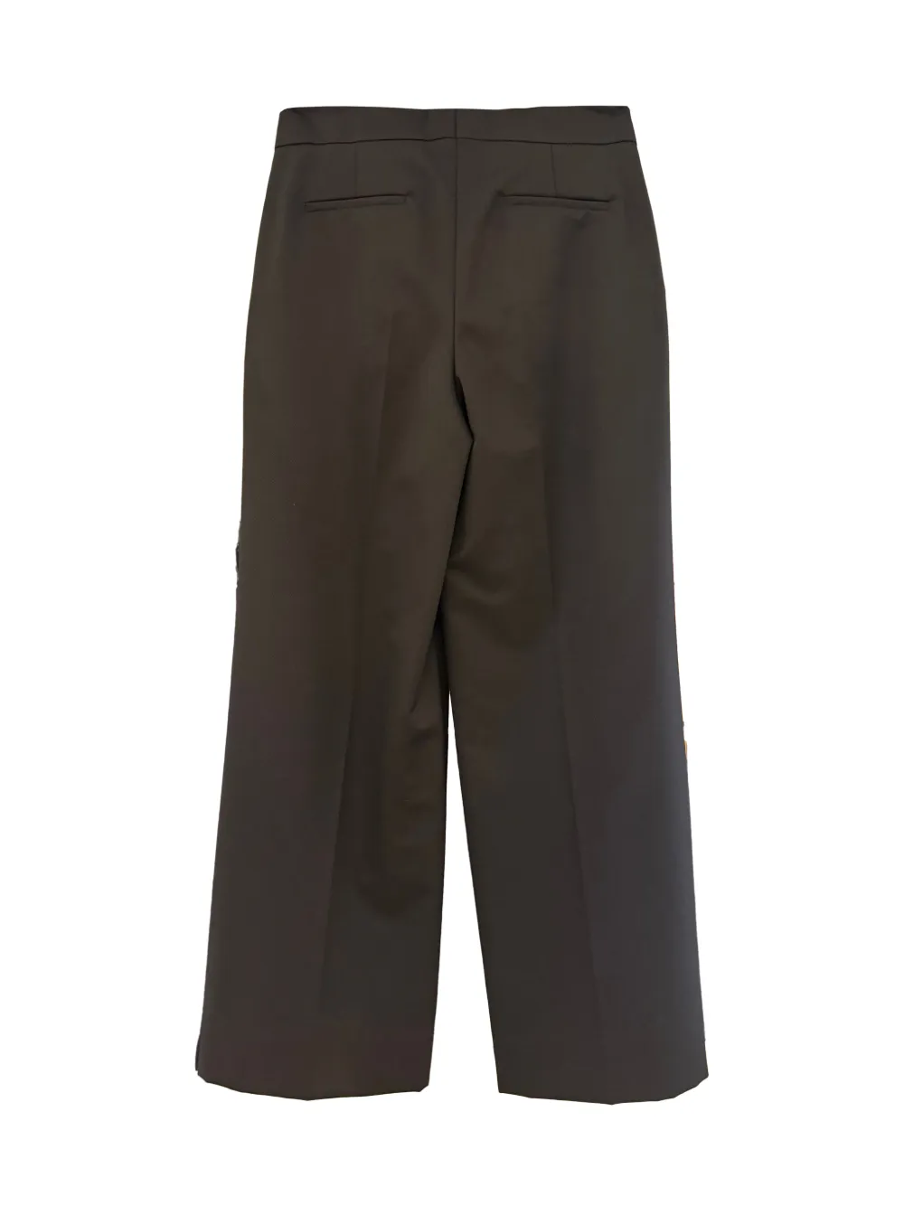 Givenchy Pantalon met wijde pijpen Zwart