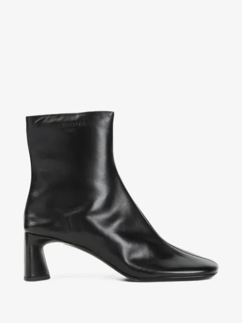 Duty Free logo-embossed ankle boots
