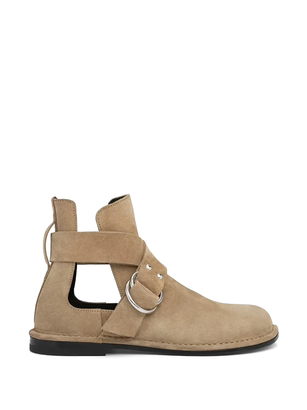 Pierre Hardy Frances Buckle-strap Ankle Boots In Brown