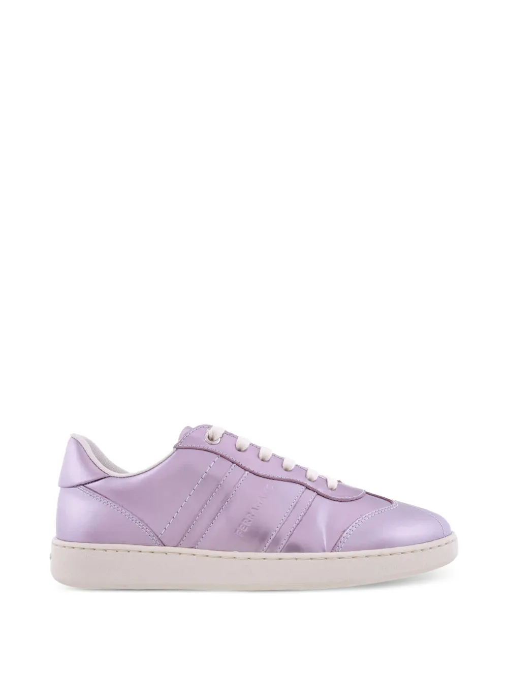 Ferragamo Garda leather sneakers - Violett