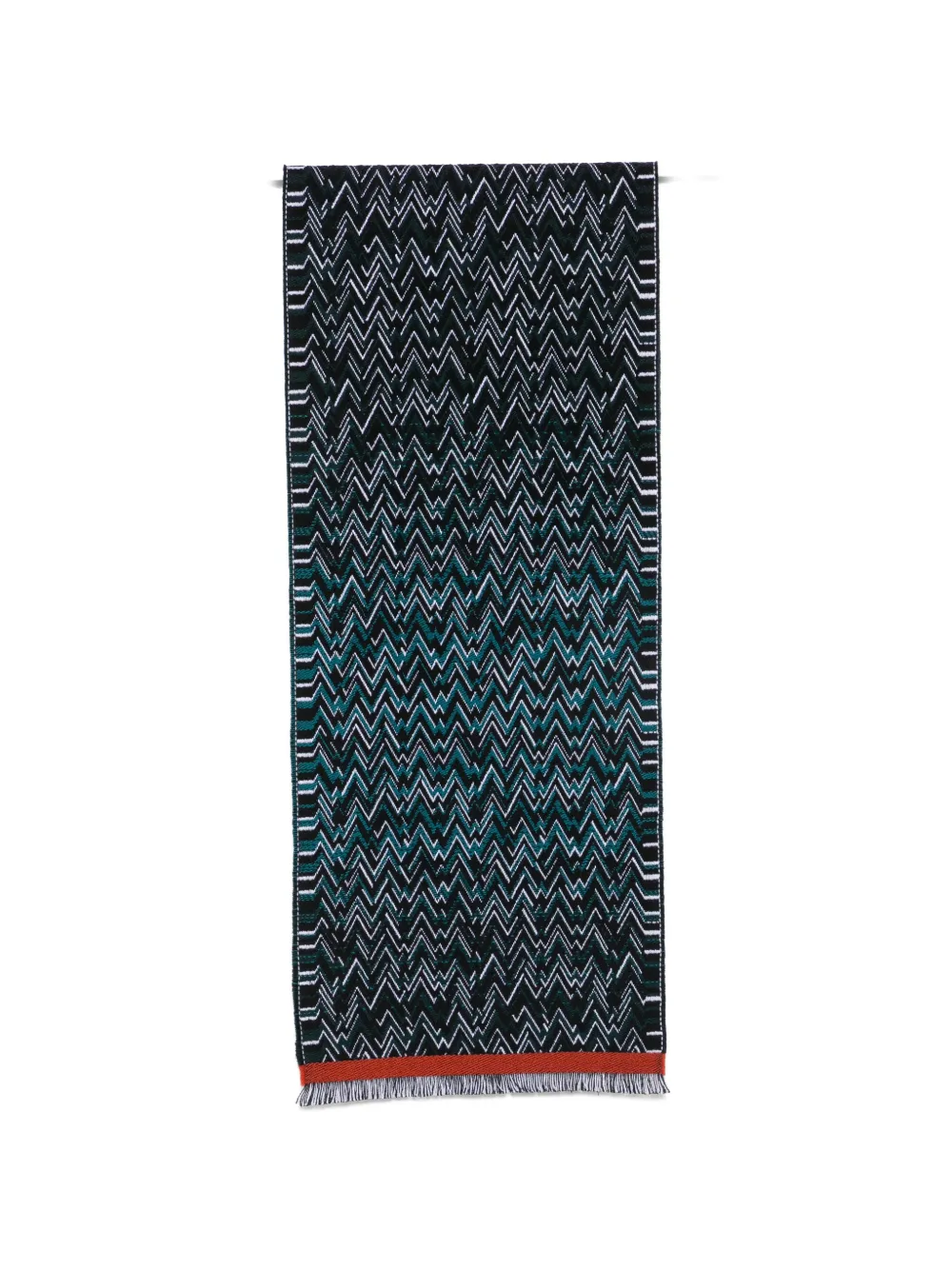 Missoni Sjaal met franje Zwart