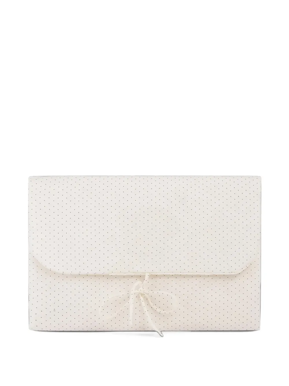 Bonpoint polka-dot changing pouch - Nude