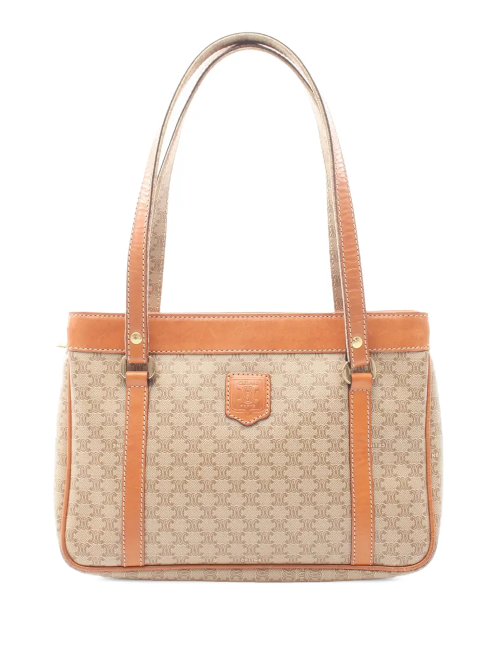 Celine Pre-Owned 1980-2000 Macadam Coated Canvas tote bag - Tons neutres Celine Pre-Owned 1980-2000 Macadam Coated Canvas tote bag - Tons neutres