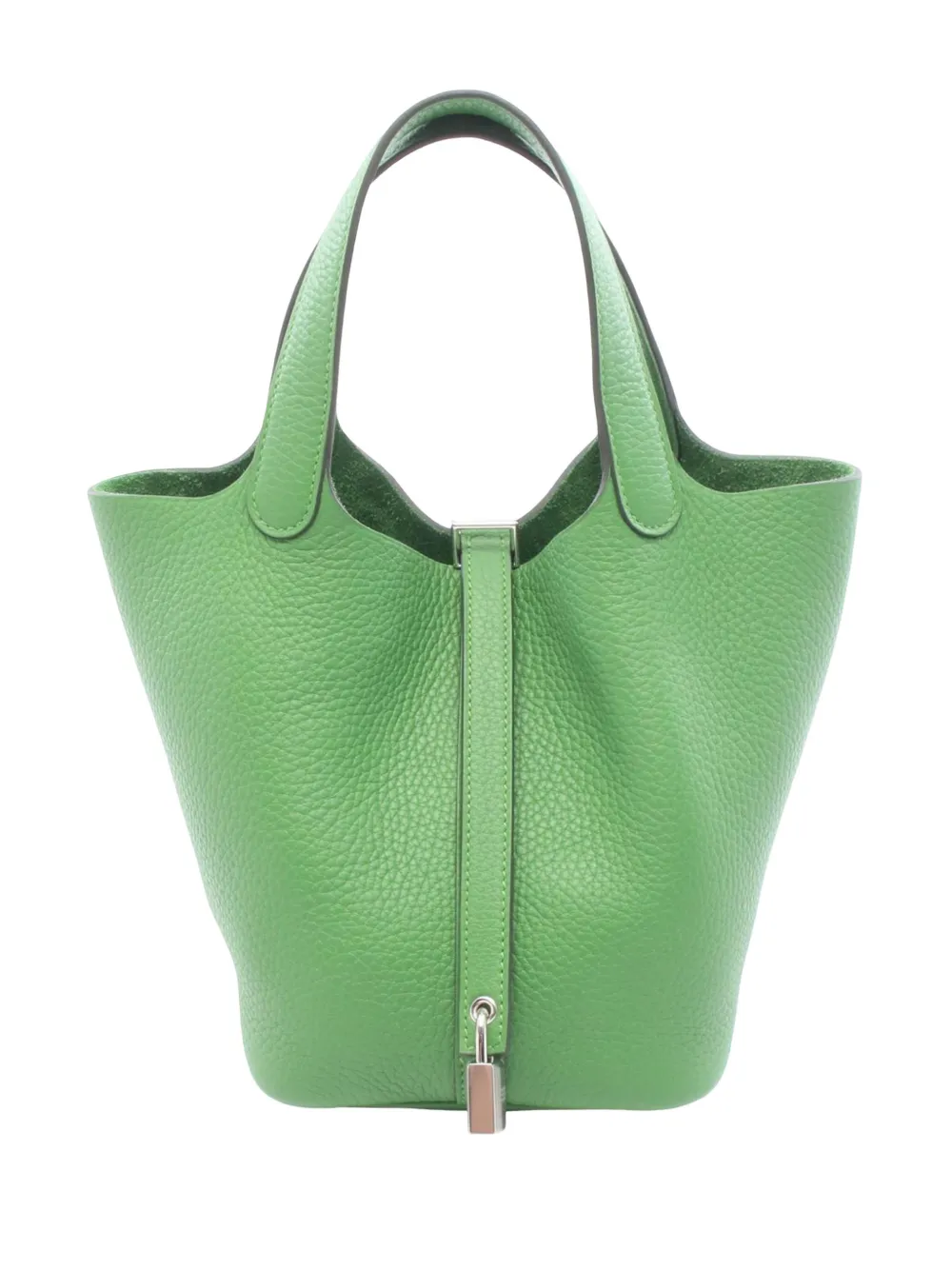 Hermès Pre-Owned 2003 Clemence Picotin Lock 18 handbag - Grün