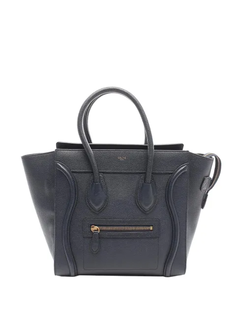 Celine Pre-Owned bolso de mano Luggage Tote micro de piel 2000-2026