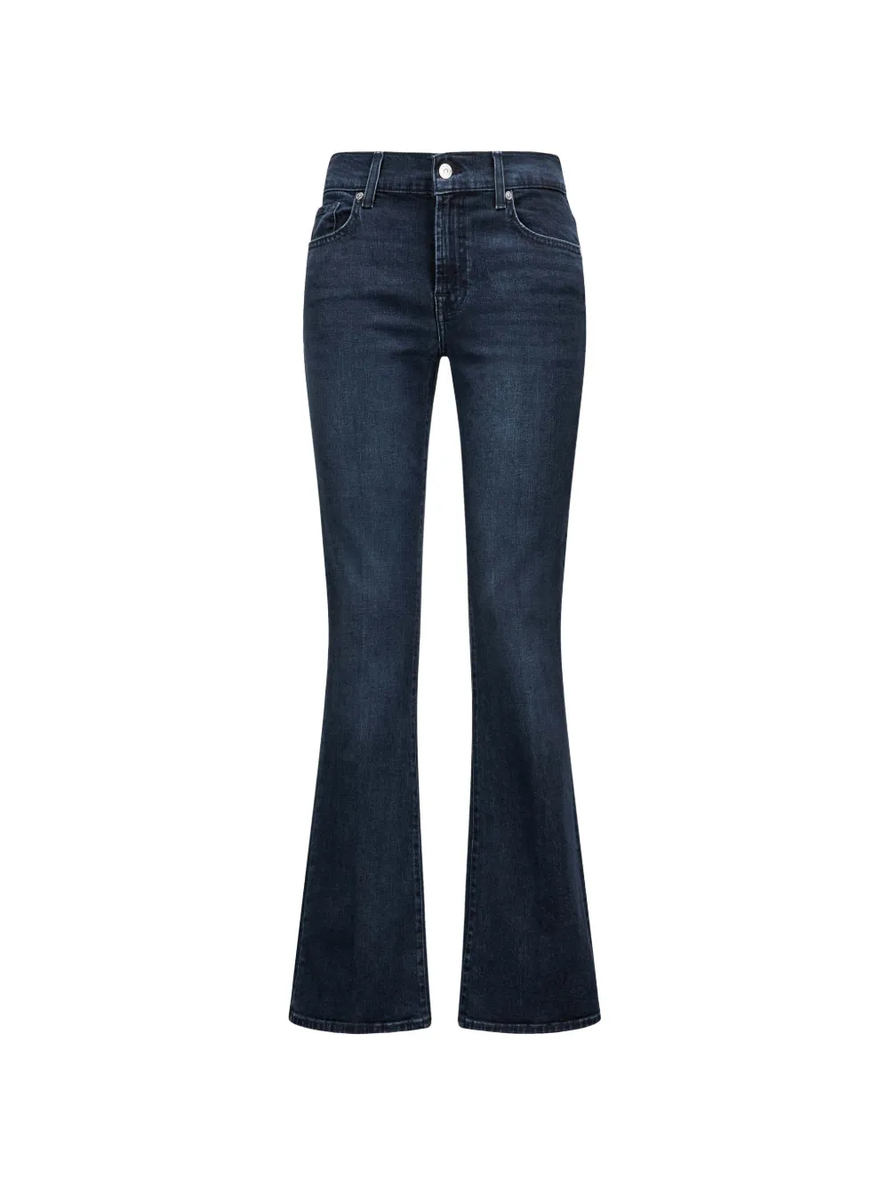 7 For All Mankind faded flared jeans - Bleu 7 For All Mankind faded flared jeans - Bleu