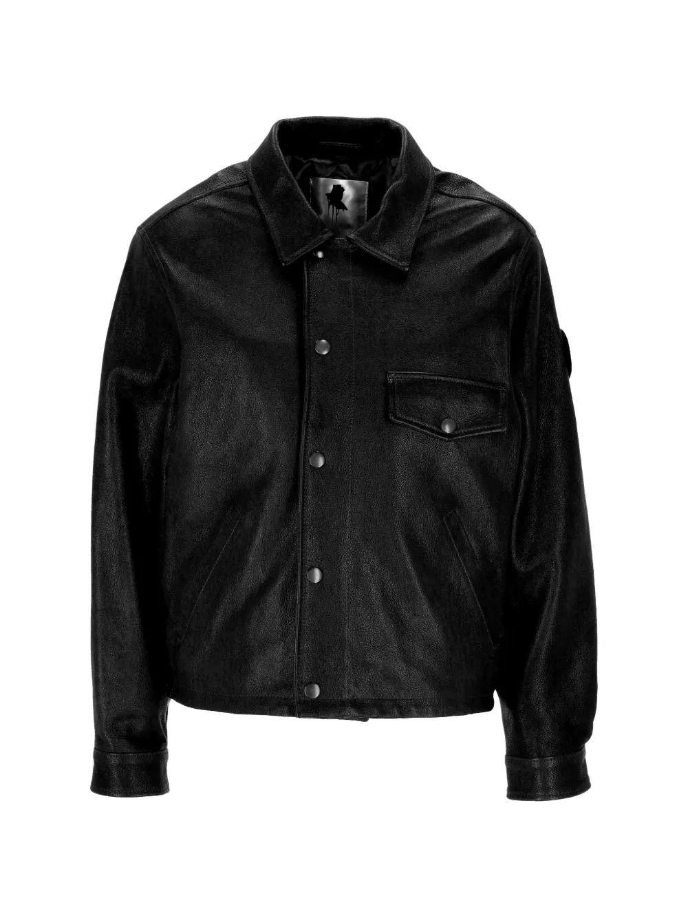 The Erose Francis leather jacket - Schwarz