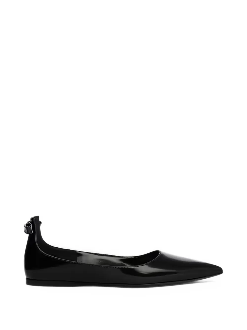 Pierre Hardy Cléo Pointed-toe Ballet Flats In Black