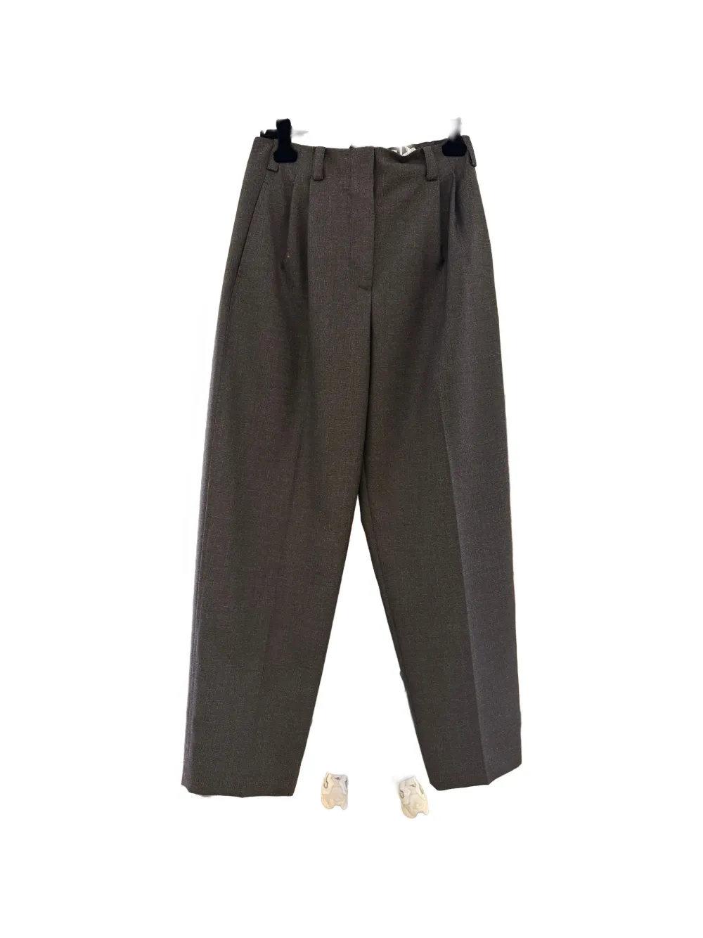 Givenchy wide-leg pleated tailored trousers - Gris Givenchy wide-leg pleated tailored trousers - Gris