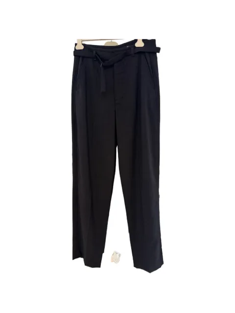 Maison Rabih Kayrouz drawstring-fastening wide-leg trousers